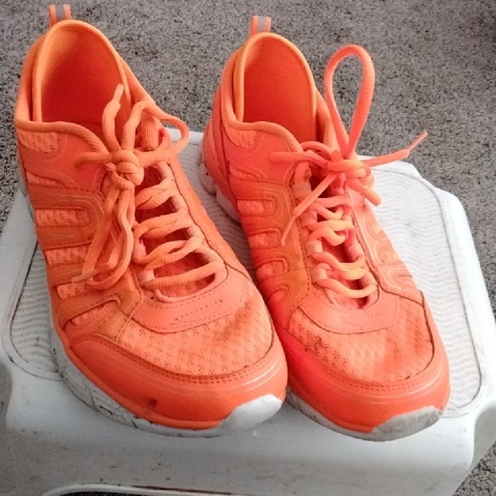 Vibrant Orange Men's Sneakers